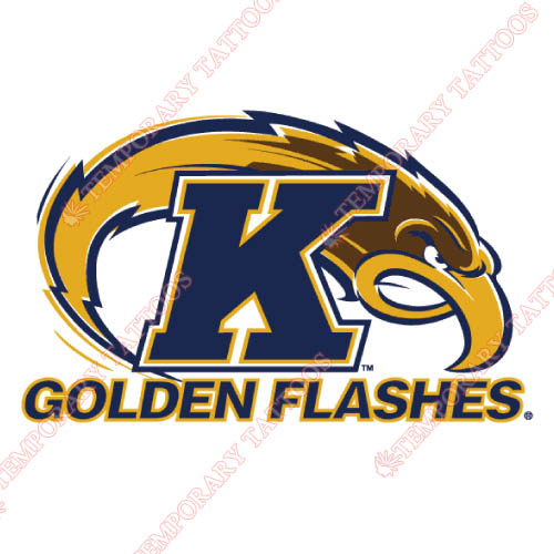 Kent State Golden Flashes Customize Temporary Tattoos Stickers NO.4738